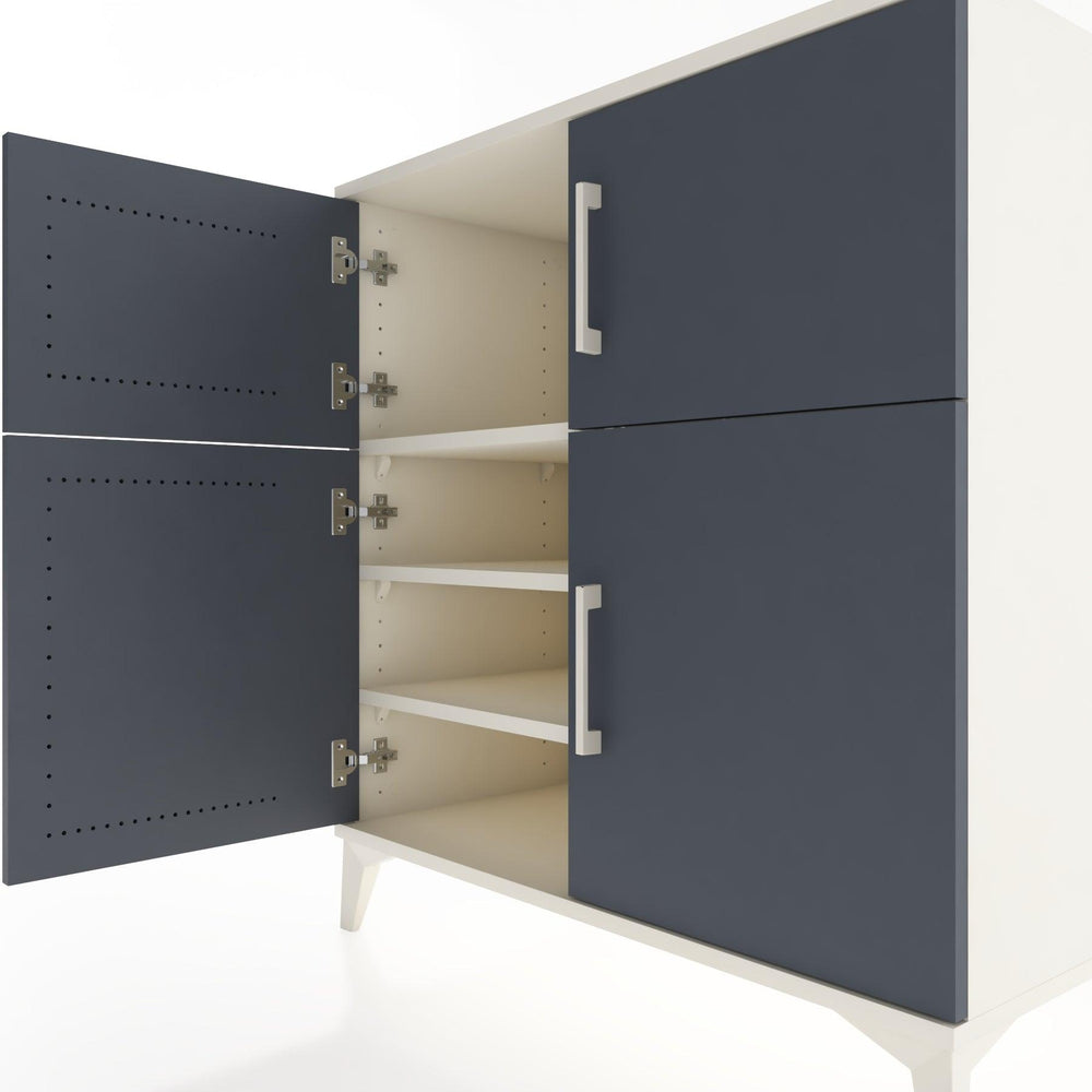 Woodntry Modüler Şifonyer Aytaşı 88x44x84 cm Kapaklı K54-1