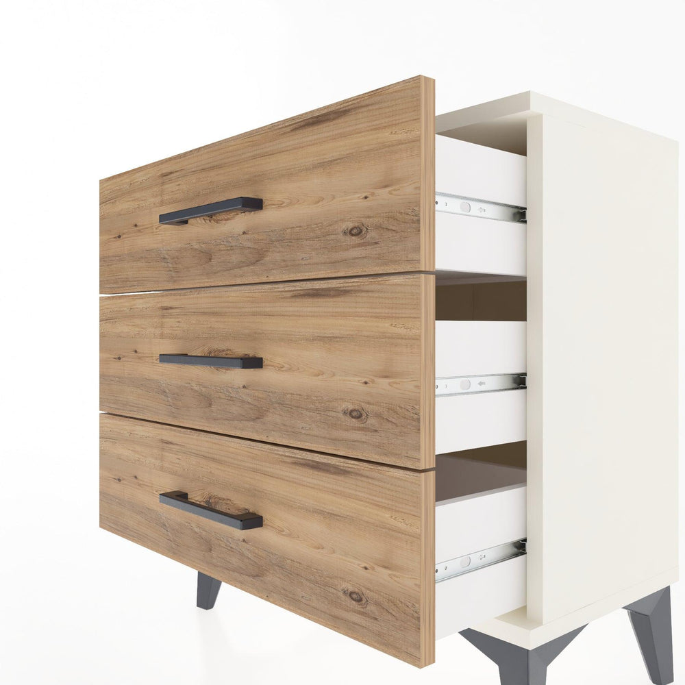 Woodntry Modular Nightstand Moonstone 60x30x52 cm Drawer C1-1