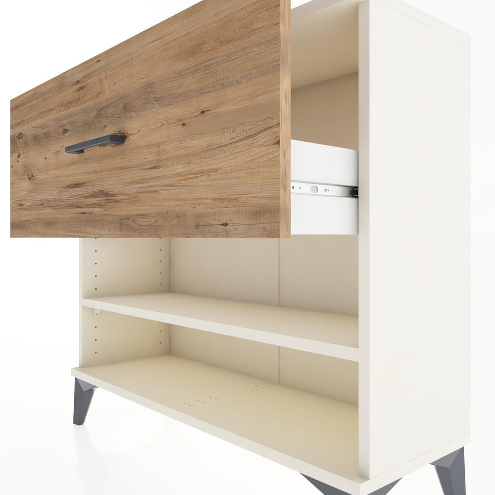 Woodntry Modüler Şifonyer Çekmece ve Raf 88x30x68 cm Aytaşı - Woodntry
