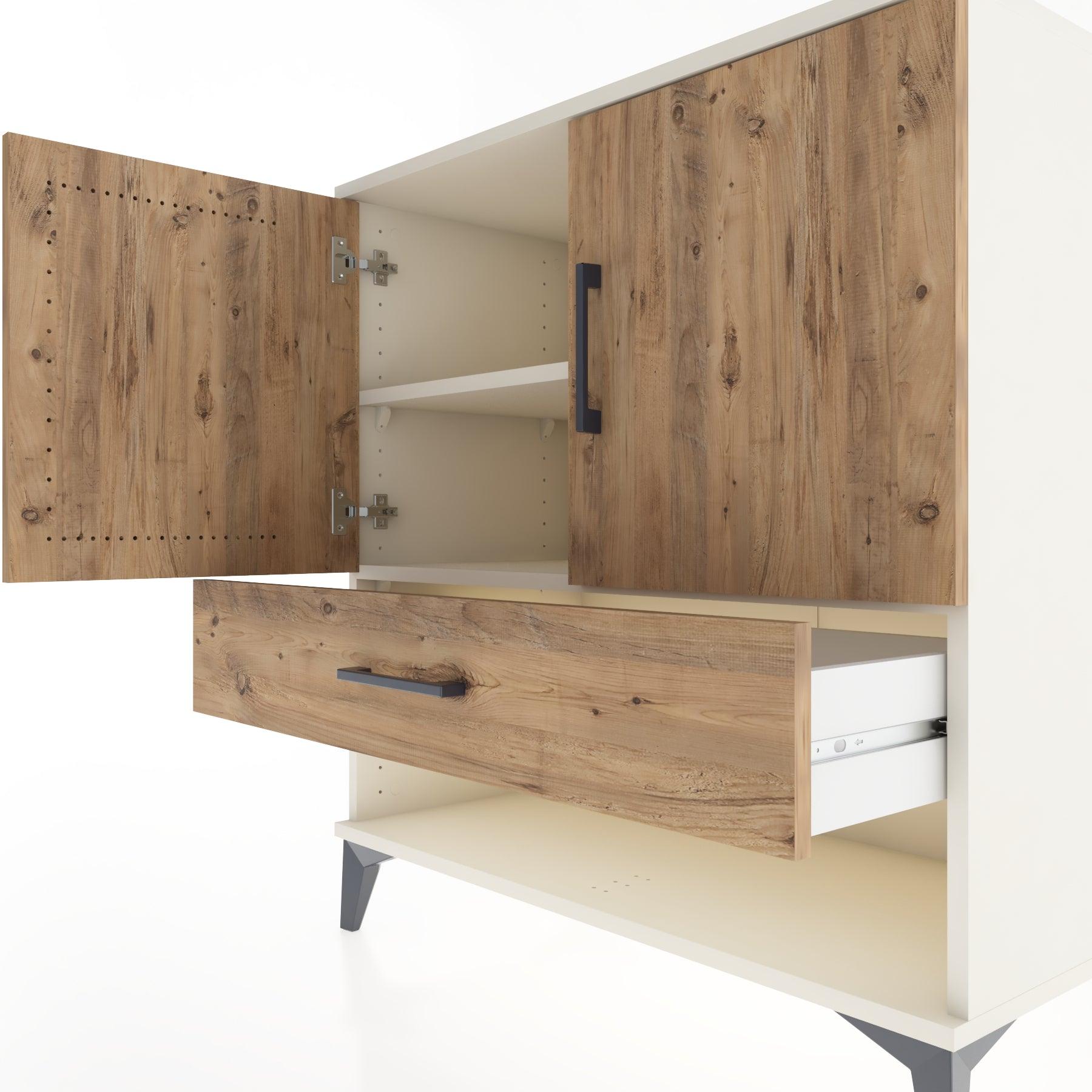 Woodntry Modular Dresser Moonstone 88x44x84 cm Functional F26-1