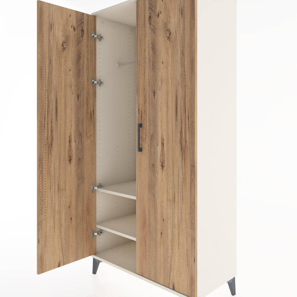 Woodntry Modular Cabinet Moonstone 88x44x170 cm with Cover K31-1