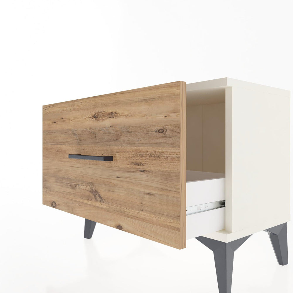 Woodntry Modular Nightstand Moonstone 60x30x36 cm Drawer C1-1
