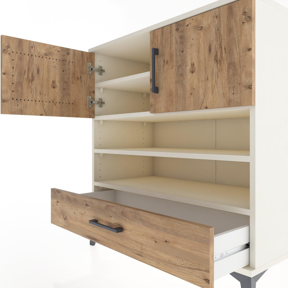 Woodntry Modular Dresser Moonstone 88x44x84 cm Functional F93-1