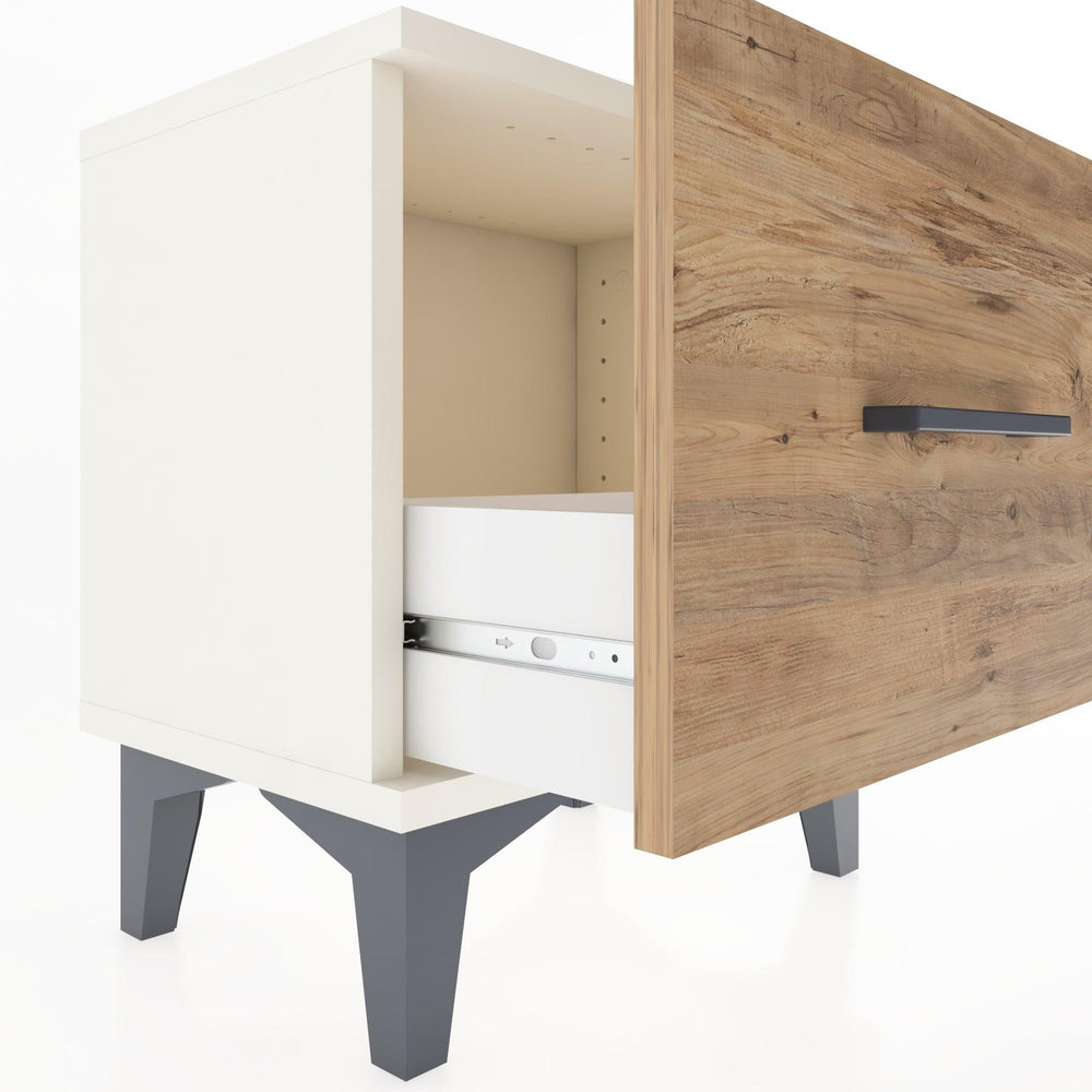 Woodntry Modüler Komodin Tek Çekmeceli 44x30x36 cm Aytaşı - Woodntry