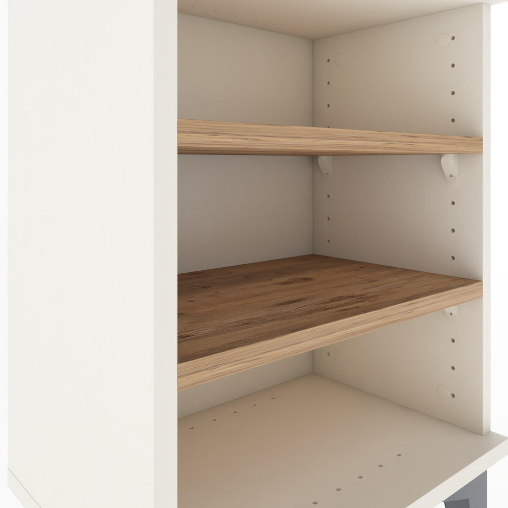 Woodntry Modüler Komodin Üç Raflı 44x30x52 cm Aytaşı - Woodntry