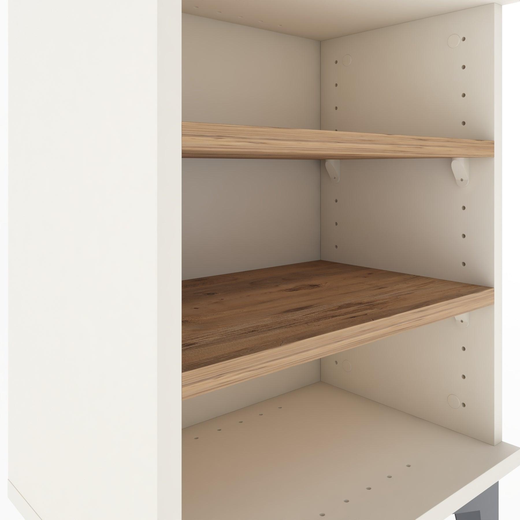 Woodntry Modüler Komodin Üç Raflı 44x30x52 cm Aytaşı - Woodntry