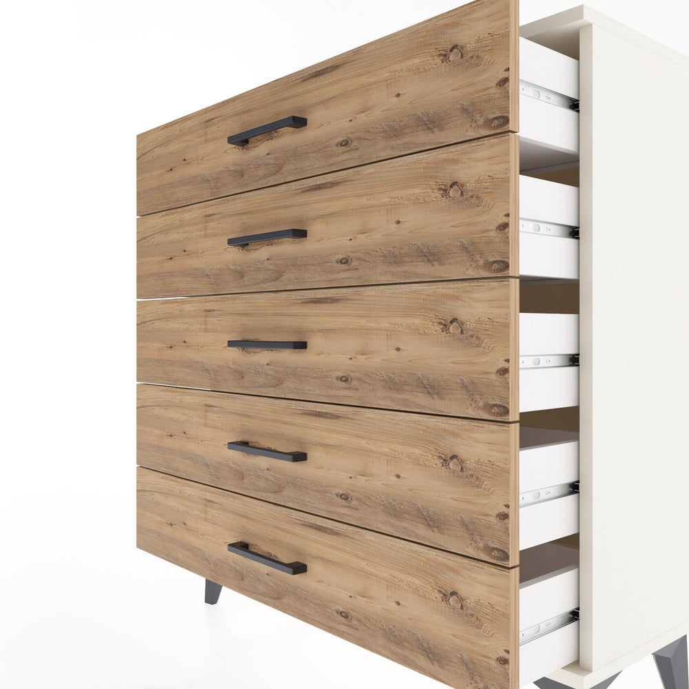 Woodntry Modular Dresser Moonstone 88x30x84 cm Drawer C1-1