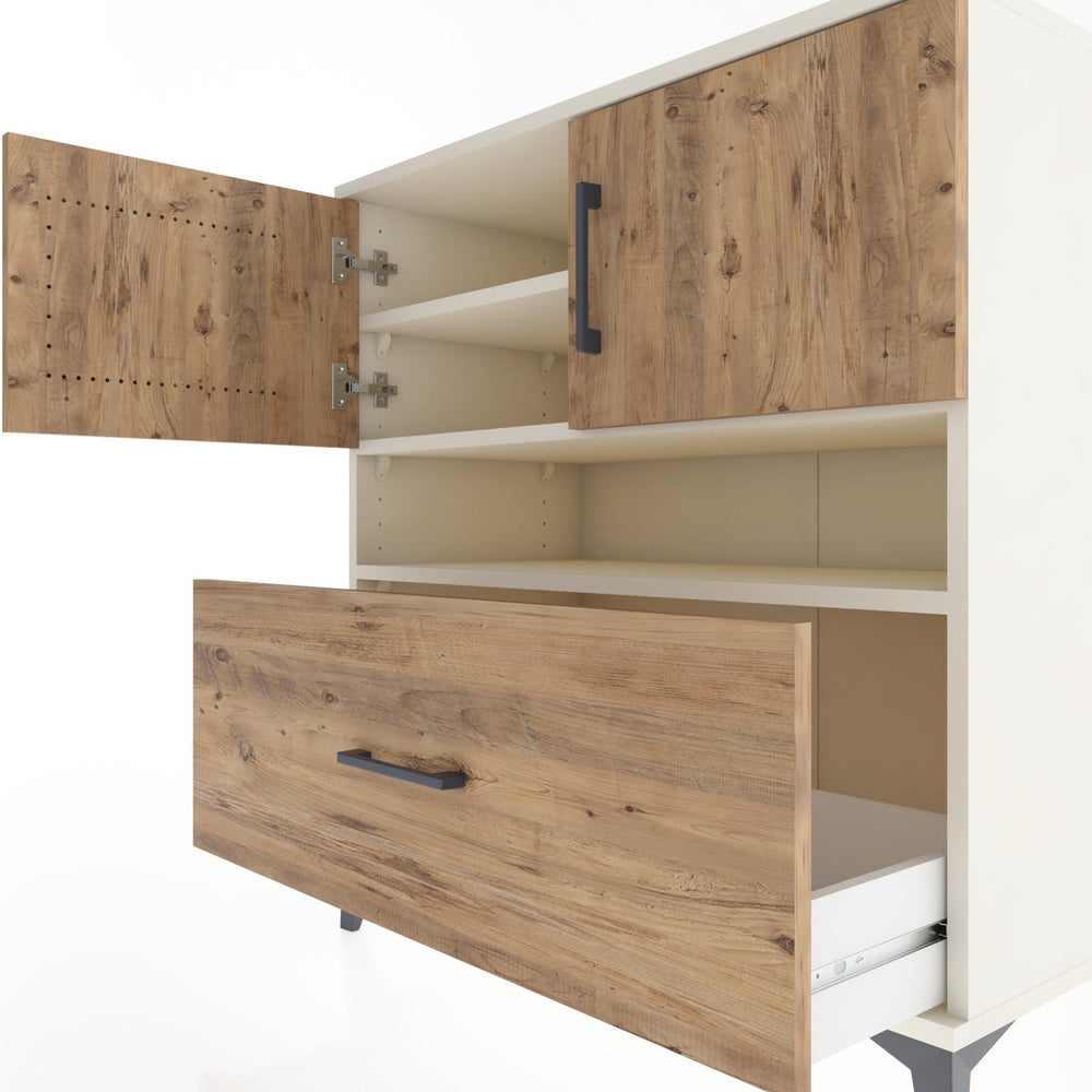 Woodntry Modular Dresser Moonstone 88x44x84 cm Functional F111-1