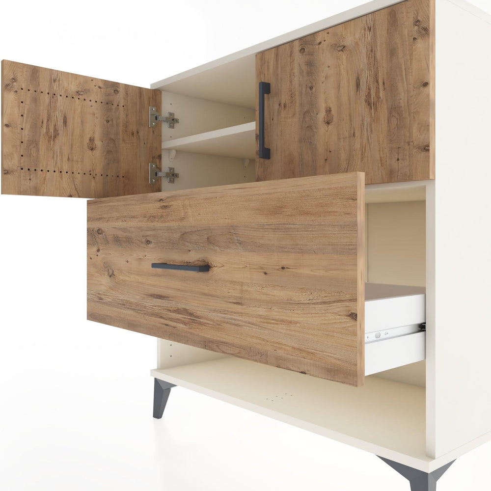 Woodntry Modular Dresser Moonstone 88x44x84 cm Functional F119-1