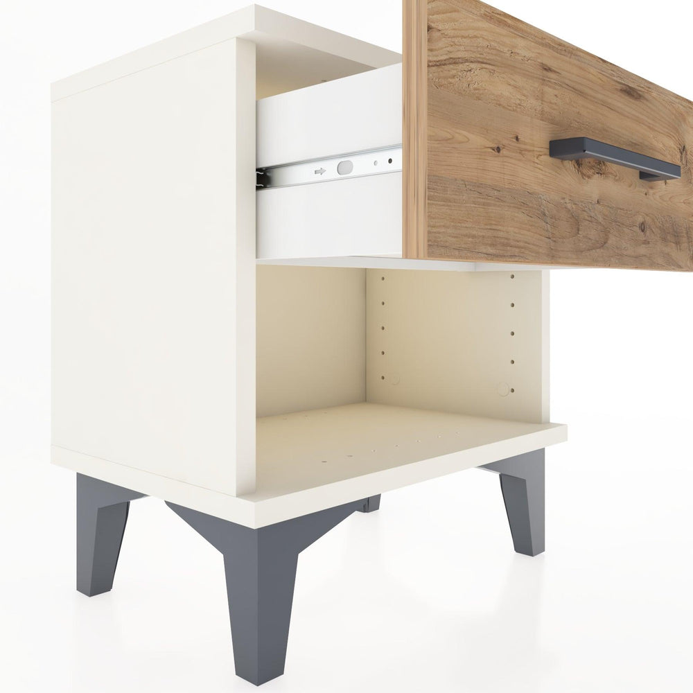 Woodntry Modüler Komodin Çekmece ve Raf 44x30x36 cm Aytaşı - Woodntry
