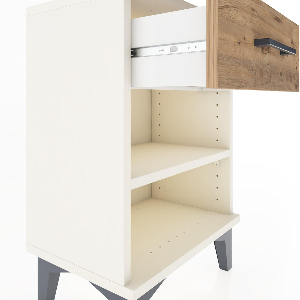 Woodntry Modüler Komodin Tek Çekmeceli 44x30x52 cm Aytaşı - Woodntry