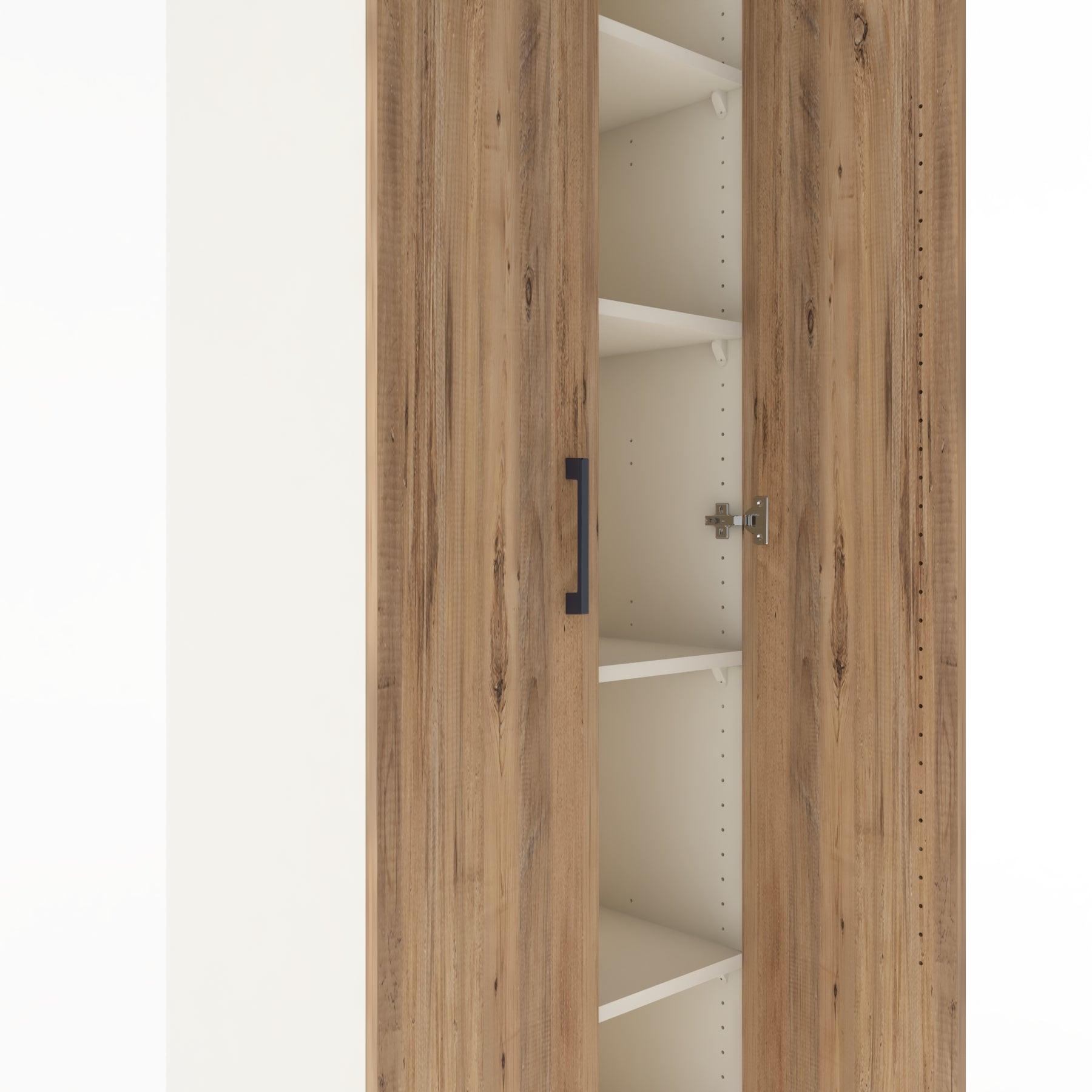 Woodntry Modular Cabinet Moonstone 60x44x170 cm with Cover K9-1
