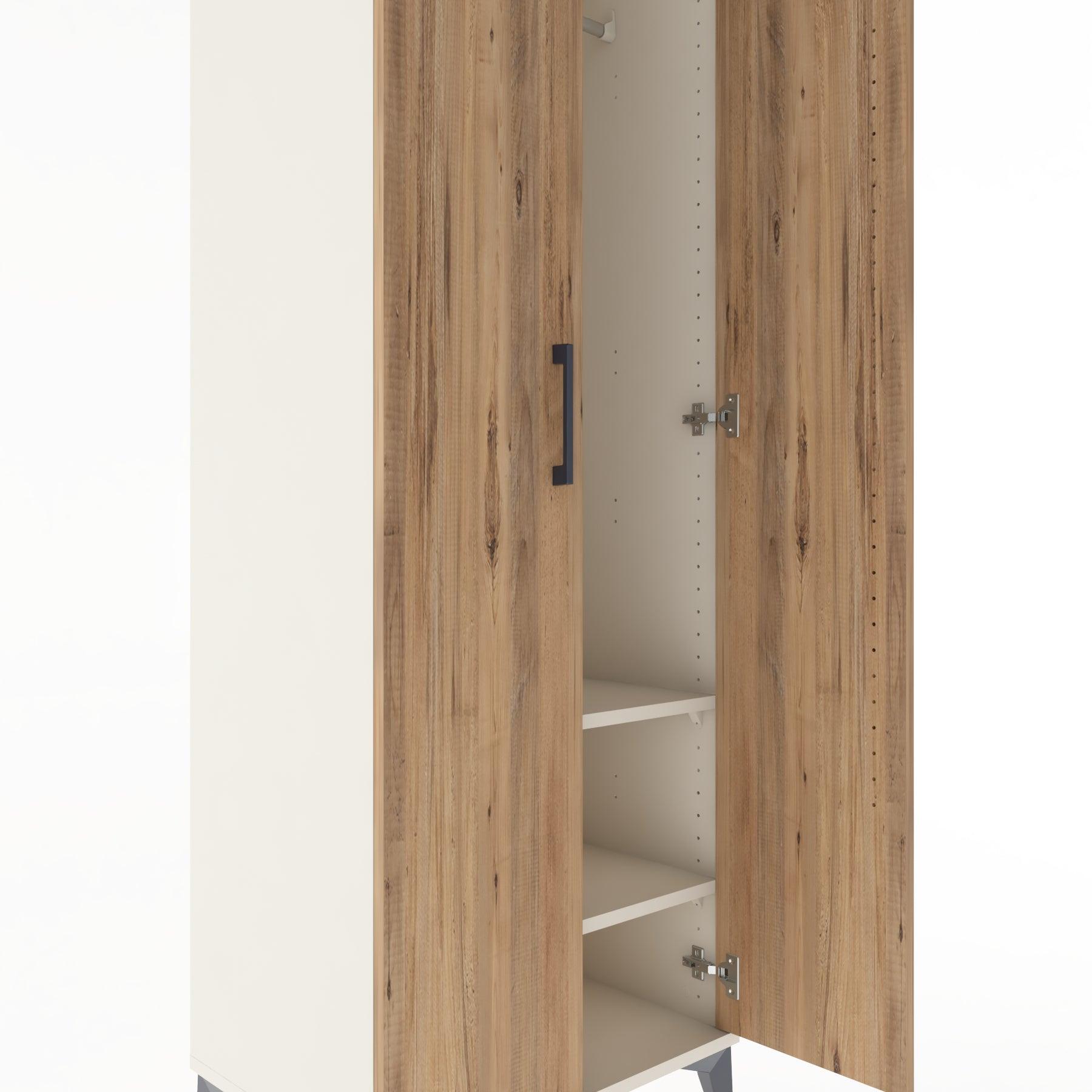 Woodntry Modular Cabinet Moonstone 60x44x170 cm with Cover K31-1