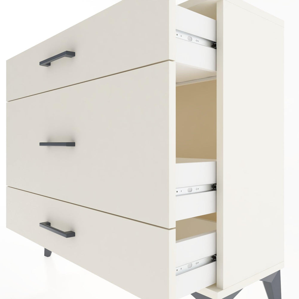 Woodntry Modüler Şifonyer Üç Çekmeceli V5 88x30x68 cm Aytaşı - Woodntry