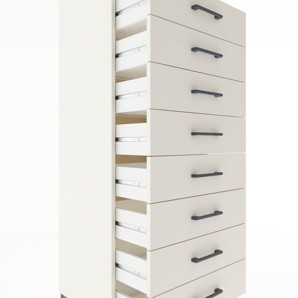 Woodntry Modüler Dolap Aytaşı 60x44x170 cm Çekmeceli ve Raflı CR32-1