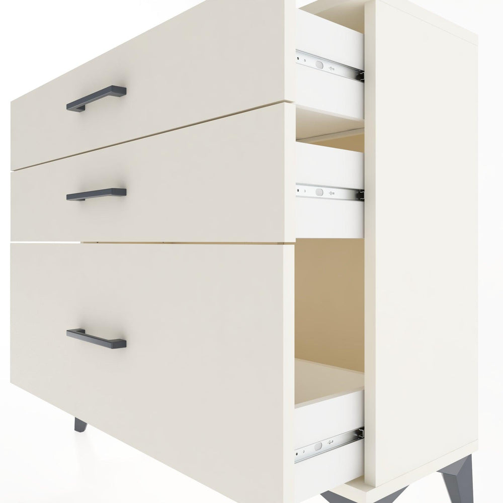 Woodntry Modüler Şifonyer Üç Çekmeceli V3 88x30x68 cm Aytaşı - Woodntry