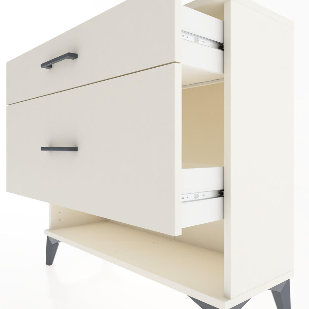 Woodntry Modüler Şifonyer İki Çekmeceli V8 88x30x68 cm Aytaşı - Woodntry