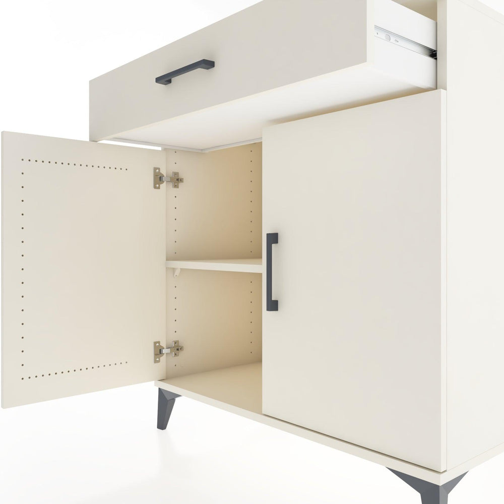 Woodntry Modular Dresser Moonstone 88x44x84 cm with Cover and Drawer KC80-1