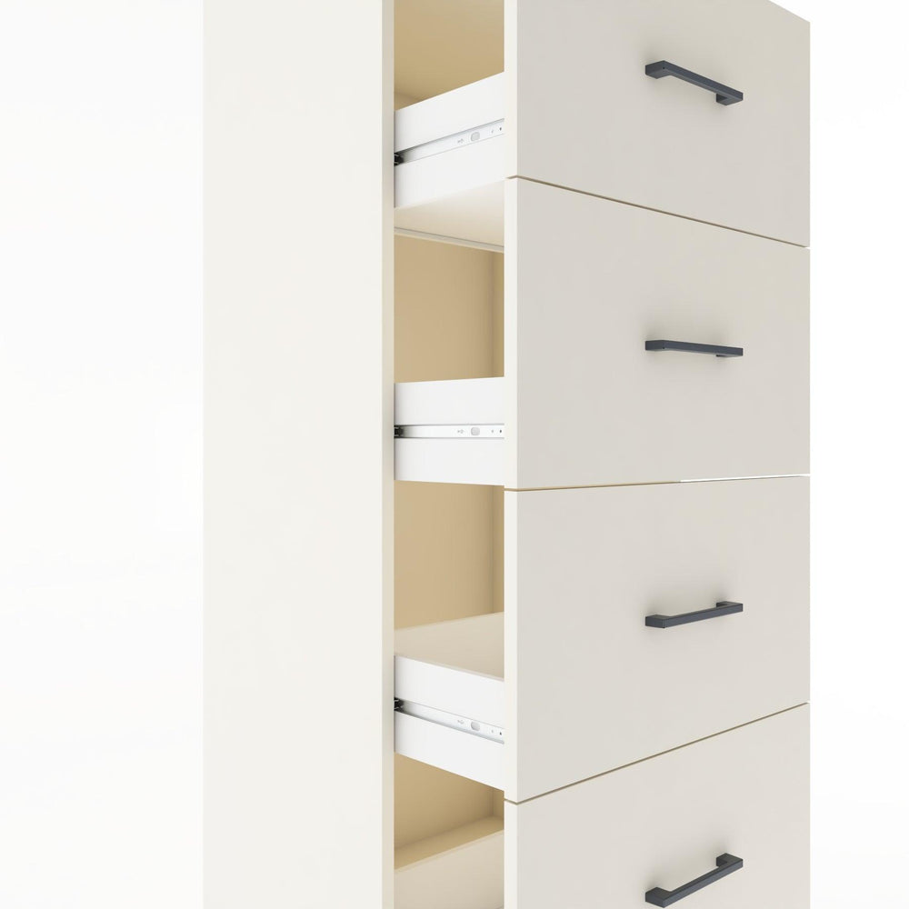 Woodntry Modular Cabinet Moonstone 60x44x170 cm with Drawers and Shelves CR52-1