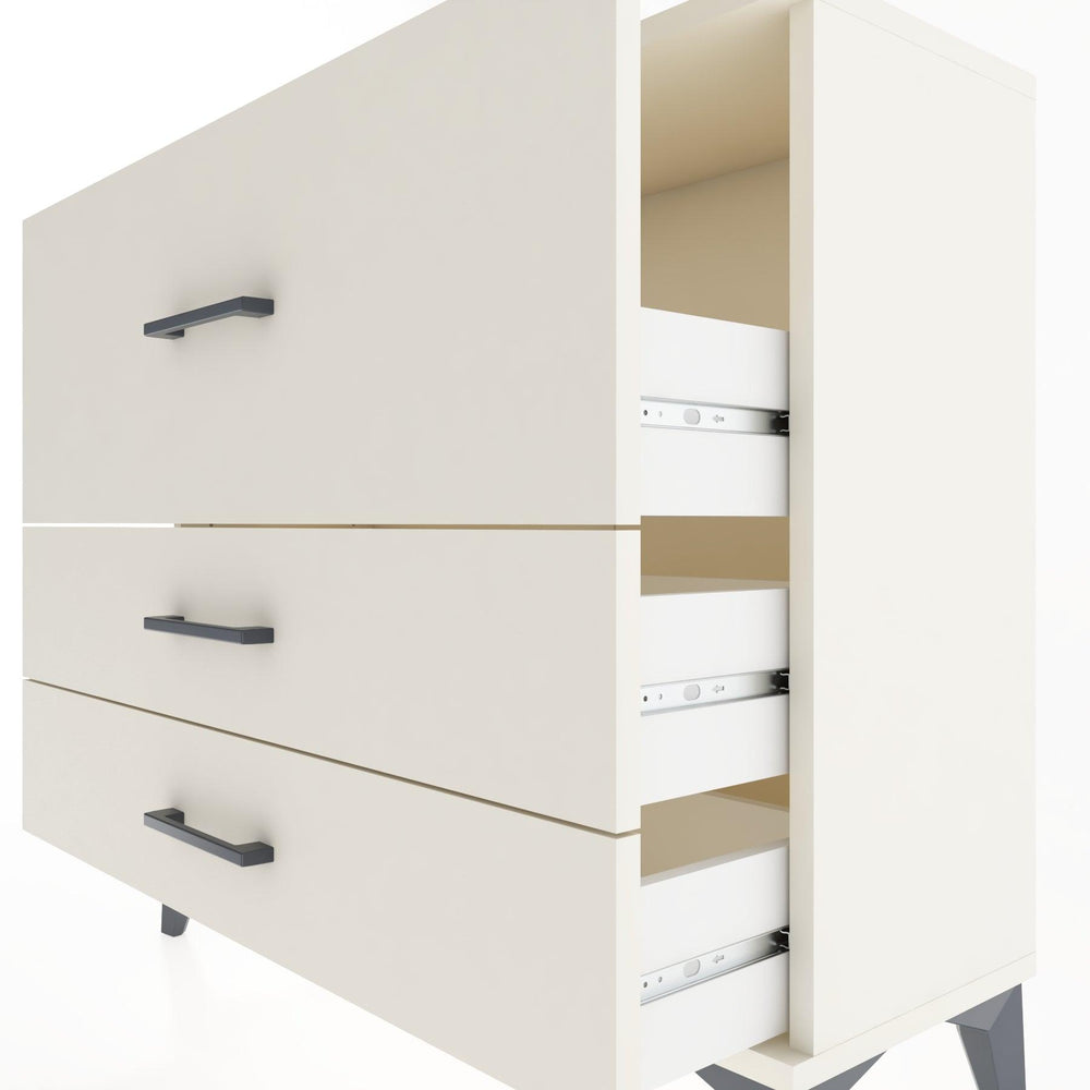 Woodntry Modüler Şifonyer Üç Çekmeceli V4 88x30x68 cm Aytaşı - Woodntry