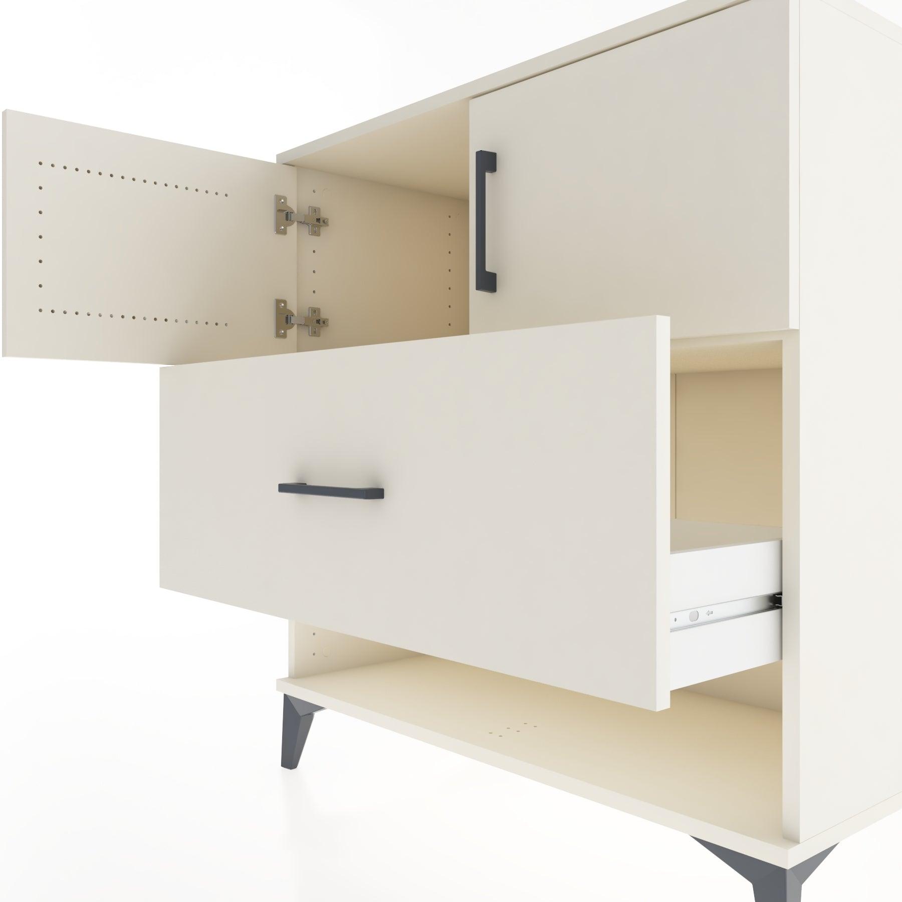 Woodntry Modular Dresser Moonstone 88x44x84 cm Functional F120-1