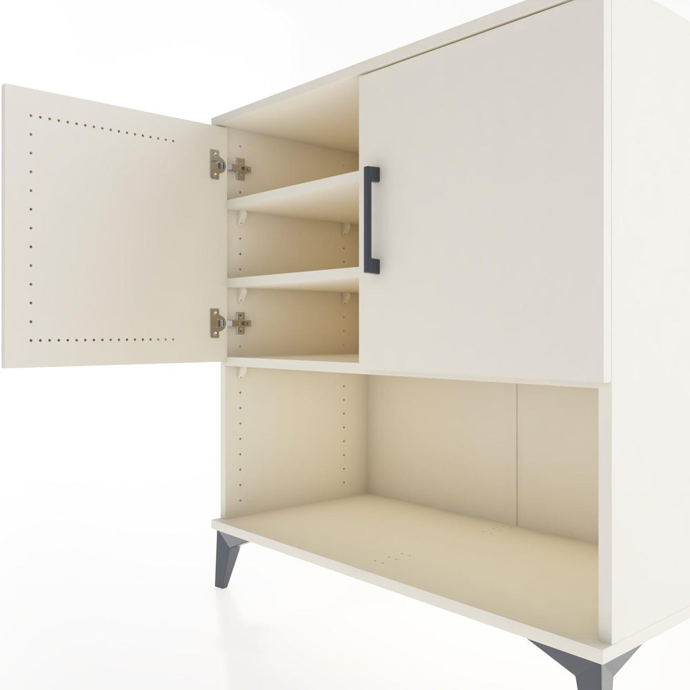 Woodntry Modular Dresser Moonstone 88x44x84 cm with Cover and Shelf KR43-1