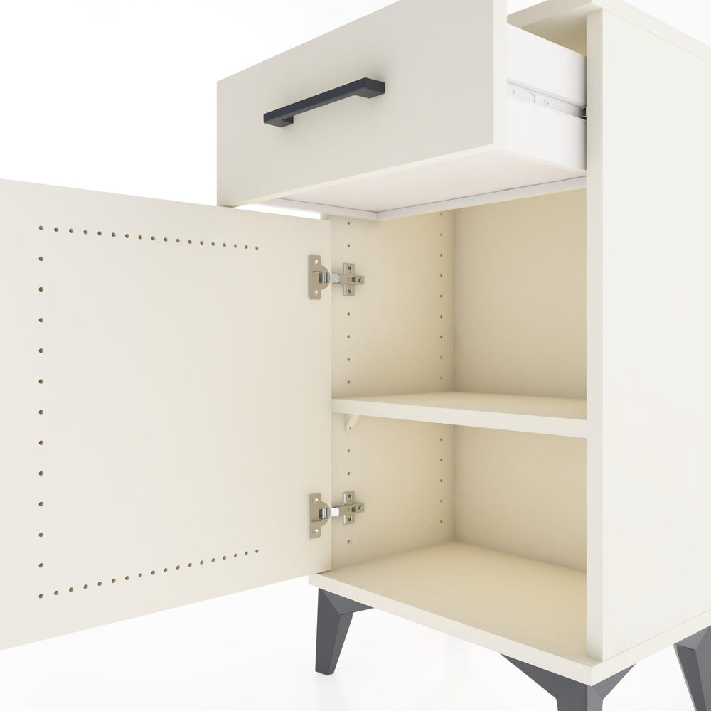 Woodntry Modüler Komodin Çekmece ve Kapaklı V4 44x30x68 cm Aytaşı - Woodntry