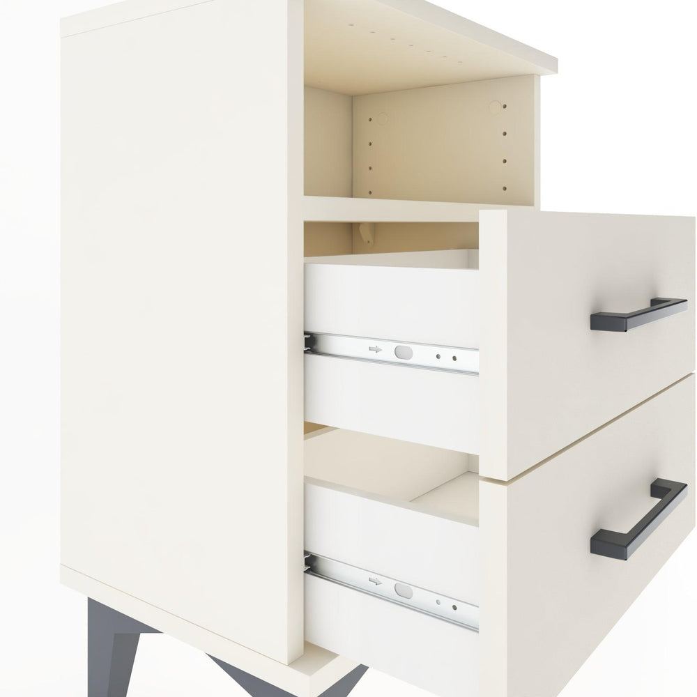 Woodntry Modüler Komodin İki Çekmeceli 44x30x52 cm Aytaşı - Woodntry