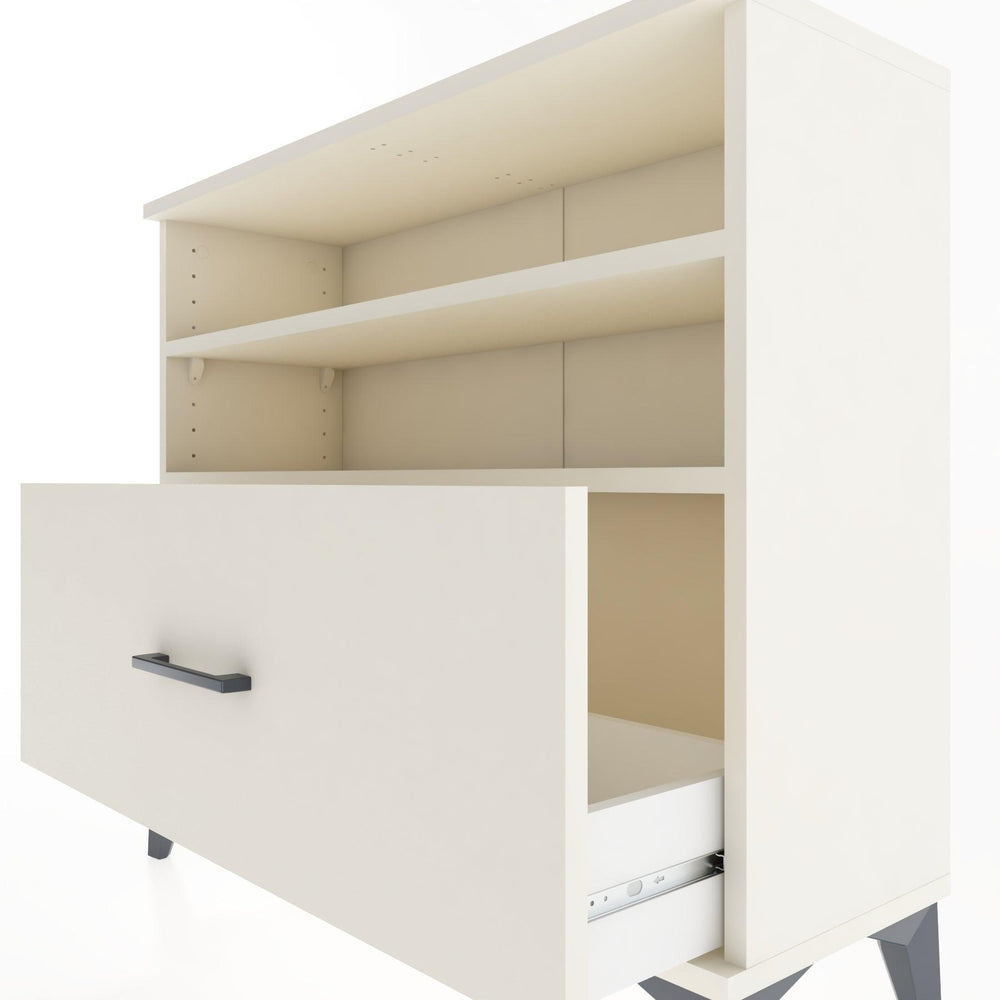 Woodntry Modüler Şifonyer Raf ve Çekmece V1 88x30x68 cm Aytaşı - Woodntry