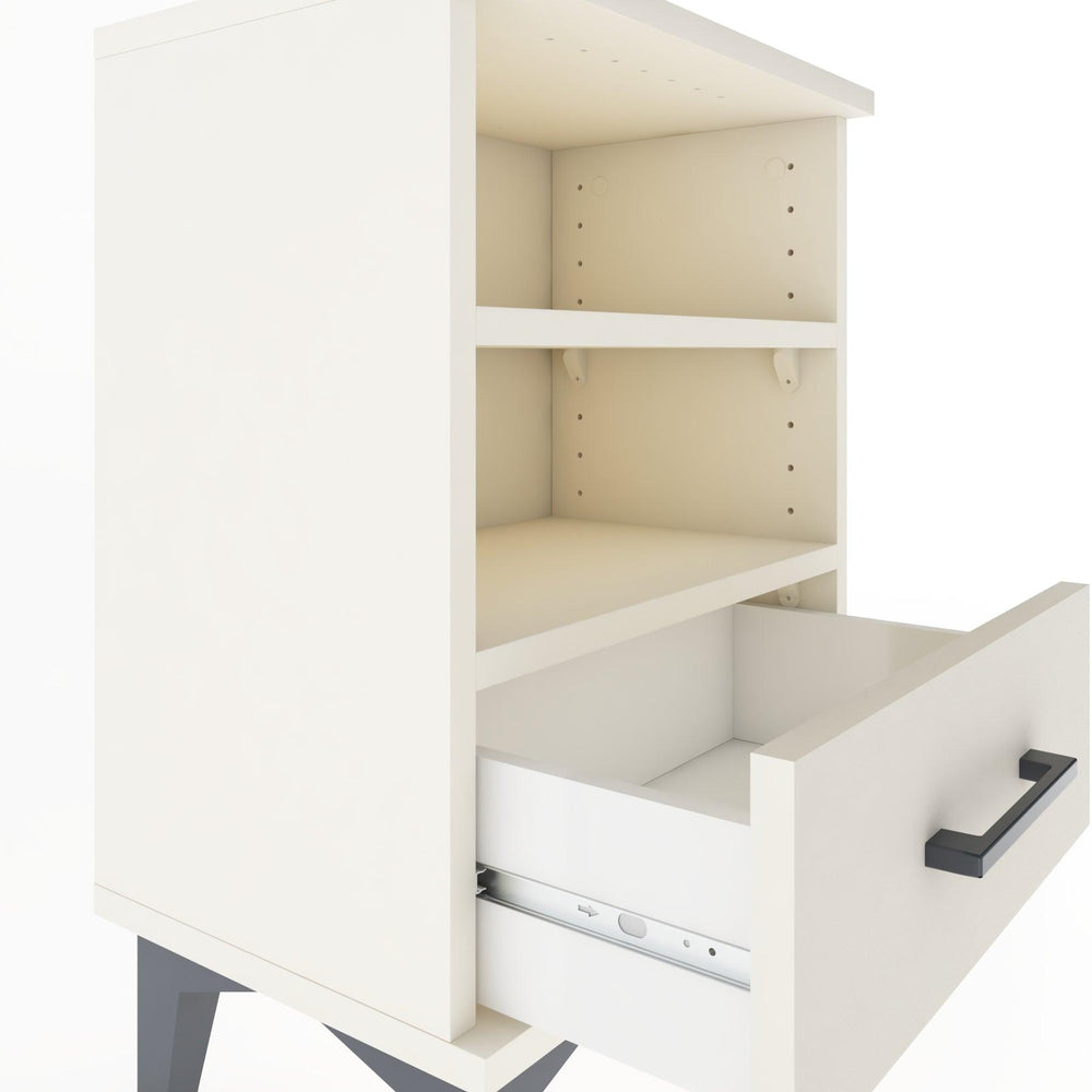 Woodntry Modüler Komodin Çift Raflı 44x30x52 cm Aytaşı - Woodntry