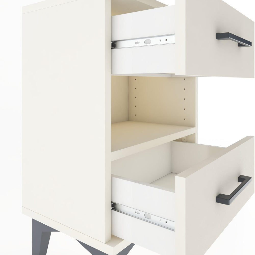 Woodntry Modüler Komodin Çekmece ve Raf 44x30x52 cm Aytaşı - Woodntry