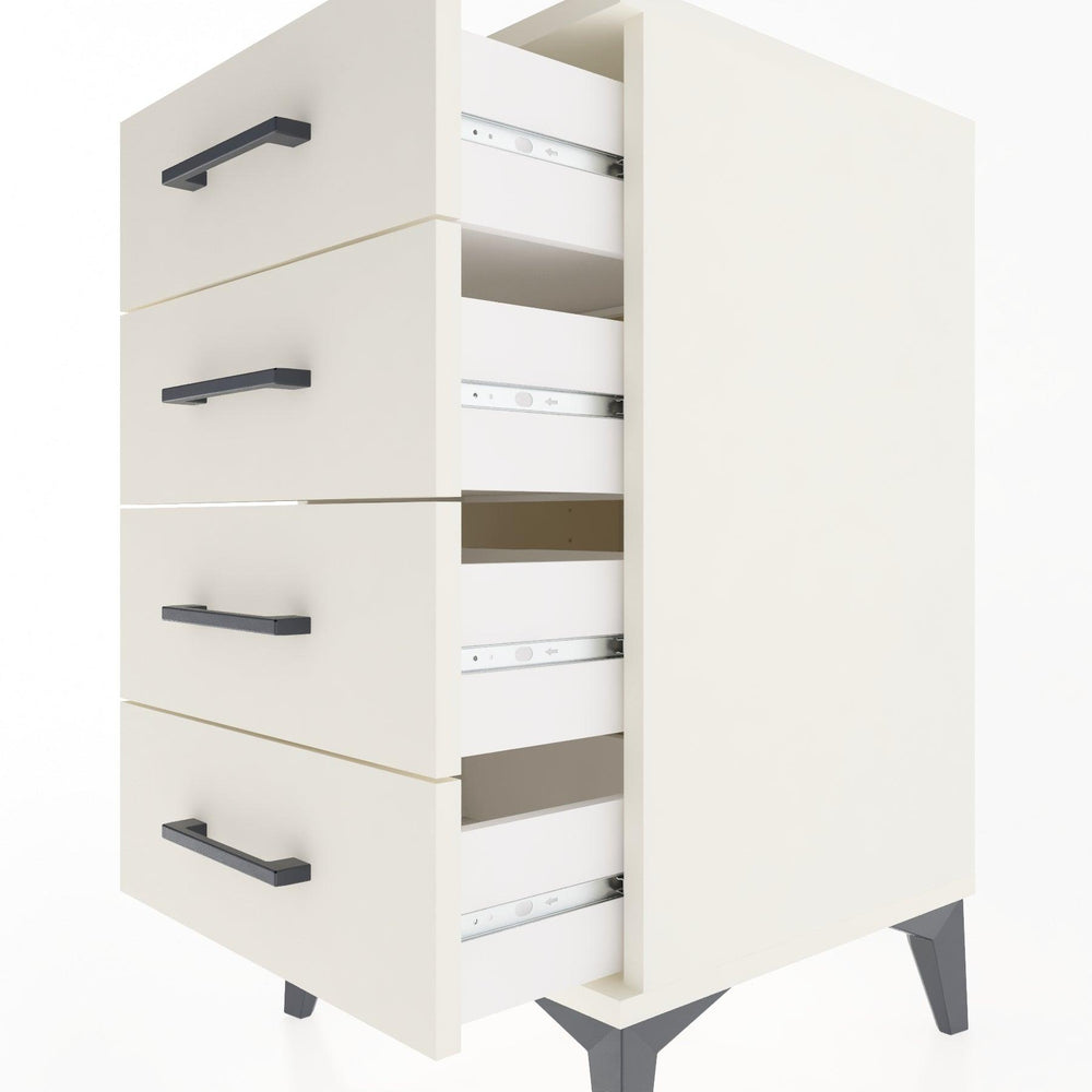 Woodntry Modular Nightstand Moonstone 44x44x68 cm Drawer C1-1