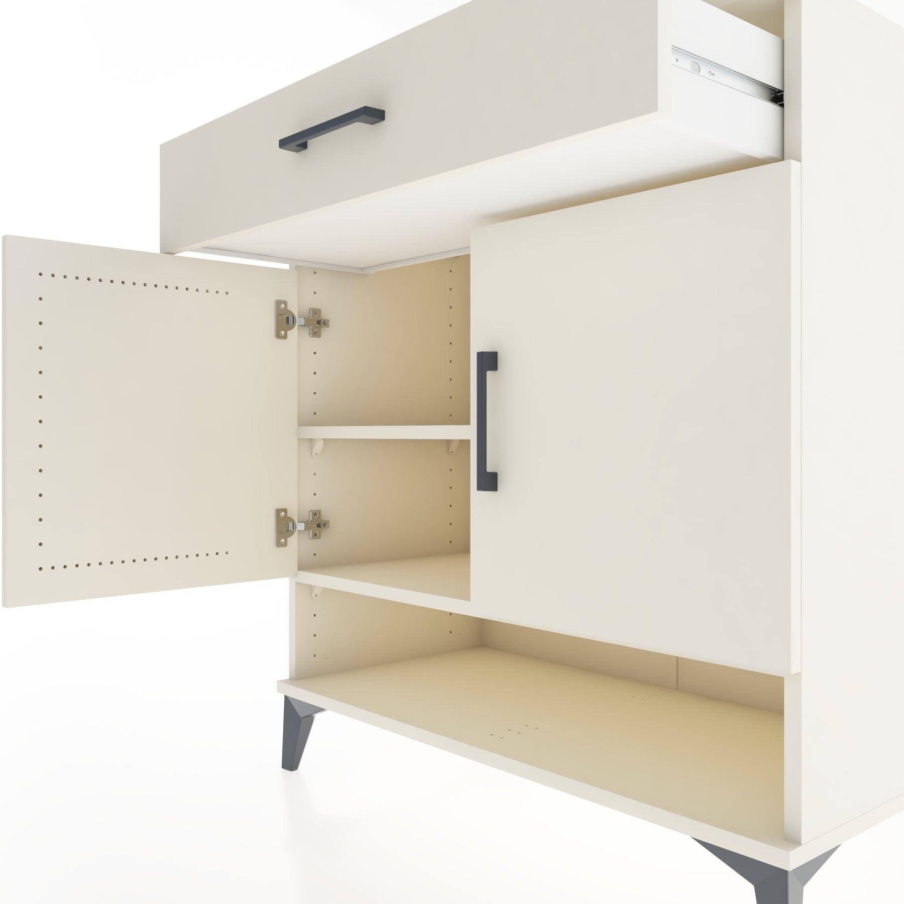 Woodntry Modular Dresser Moonstone 88x44x84 cm Functional F65-1