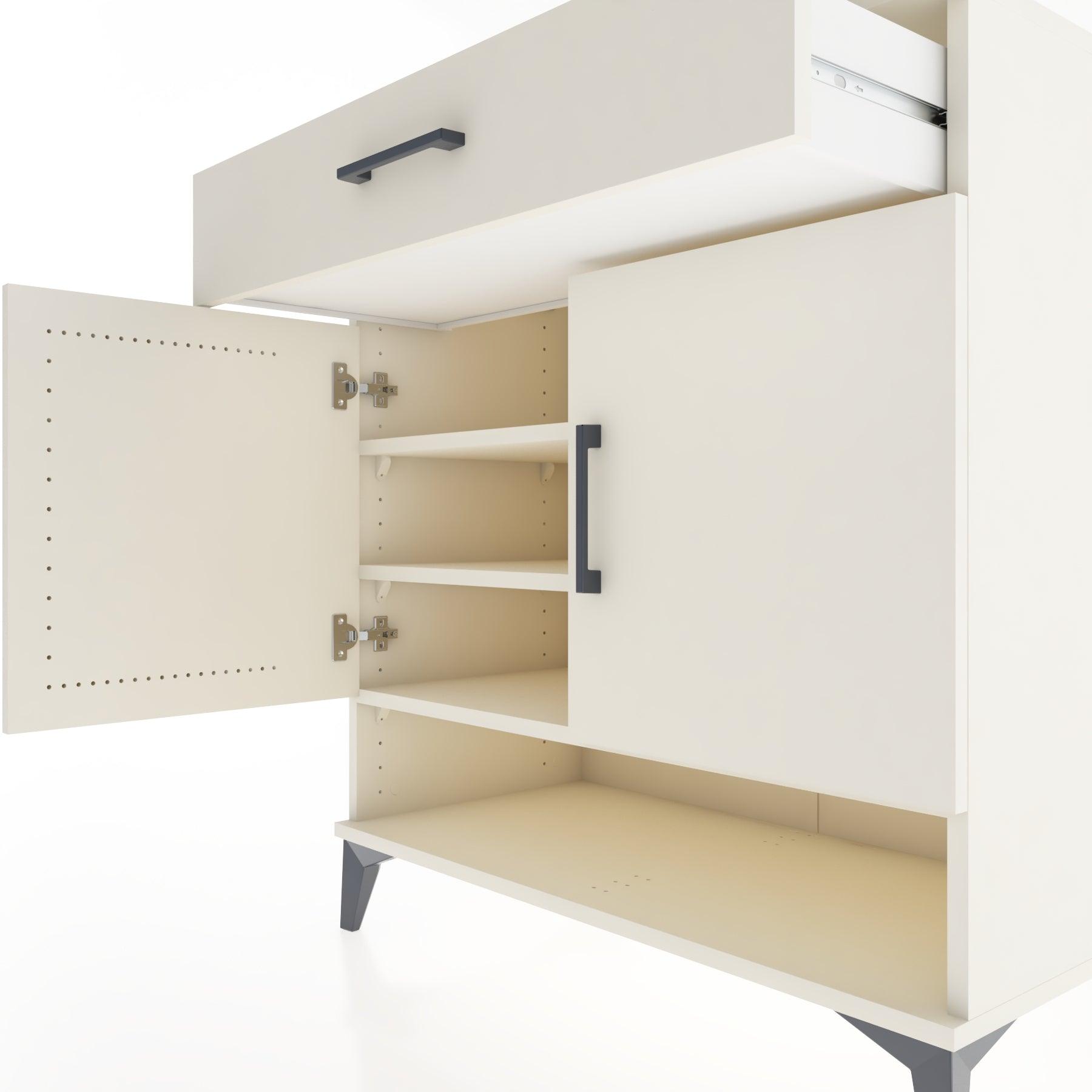 Woodntry Modular Dresser Moonstone 88x44x84 cm Functional F64-1