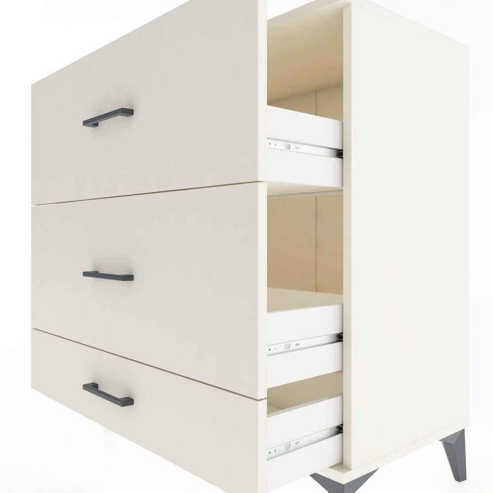 Woodntry Modüler Şifonyer Aytaşı 88x44x84 cm Çekmeceli C6-1