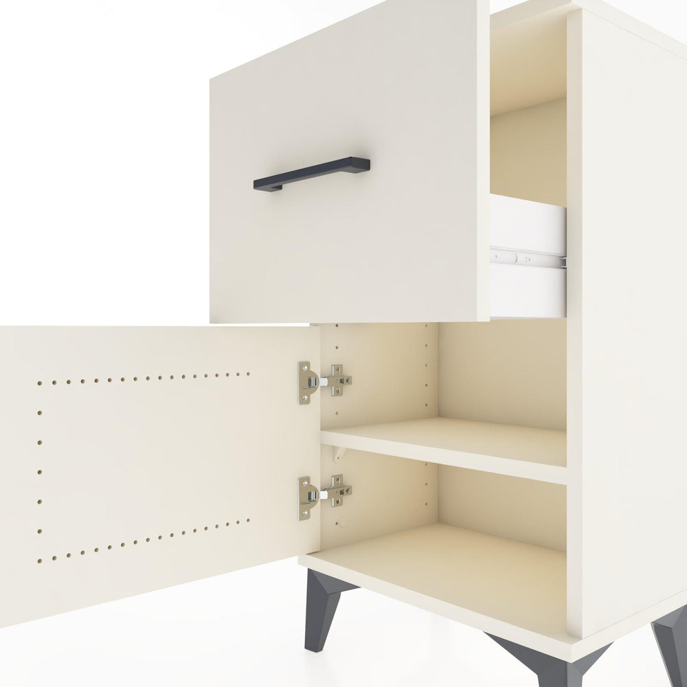 Woodntry Modüler Komodin Çekmece ve Kapaklı V1 44x30x68 cm Aytaşı - Woodntry