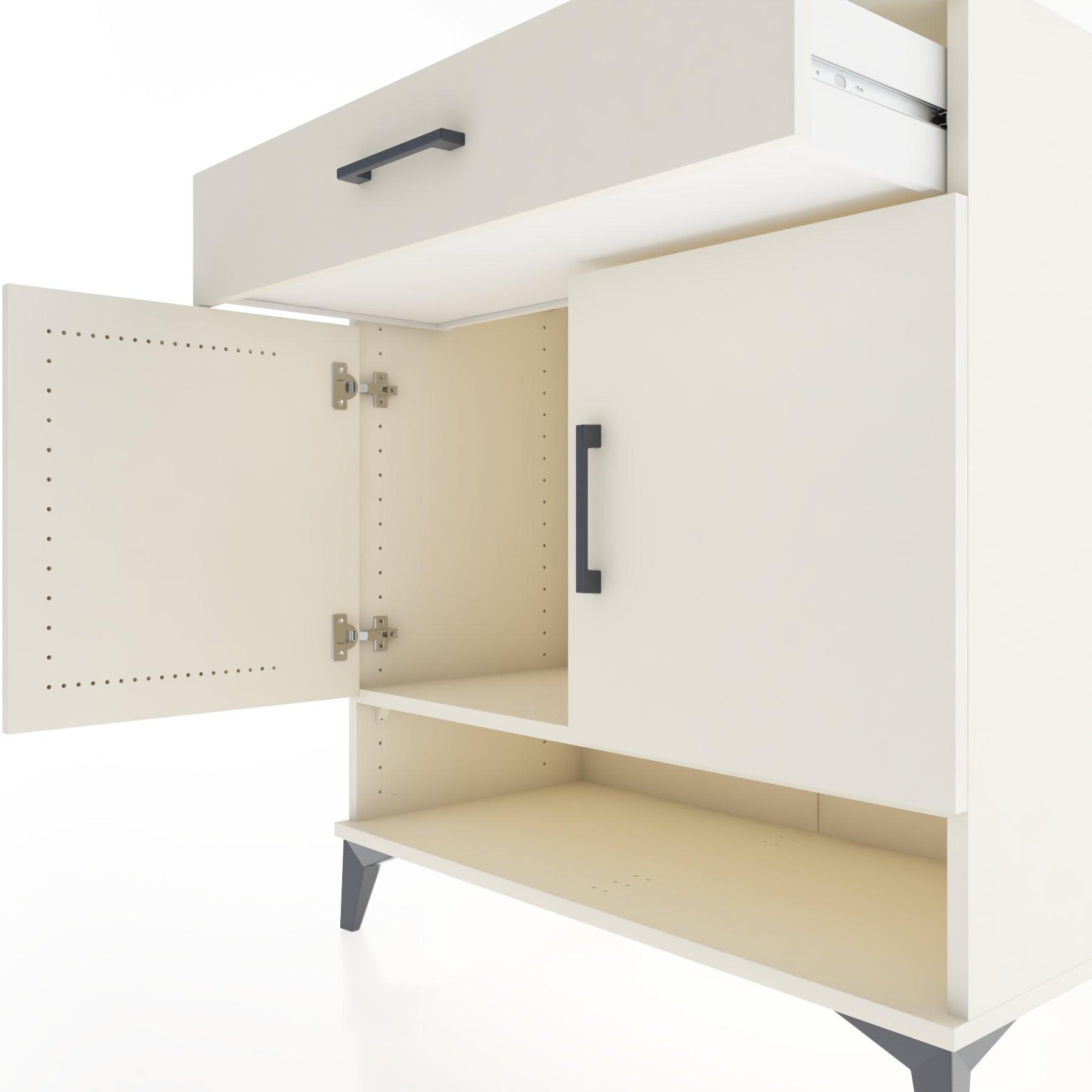Woodntry Modular Dresser Moonstone 88x44x84 cm Functional F66-1