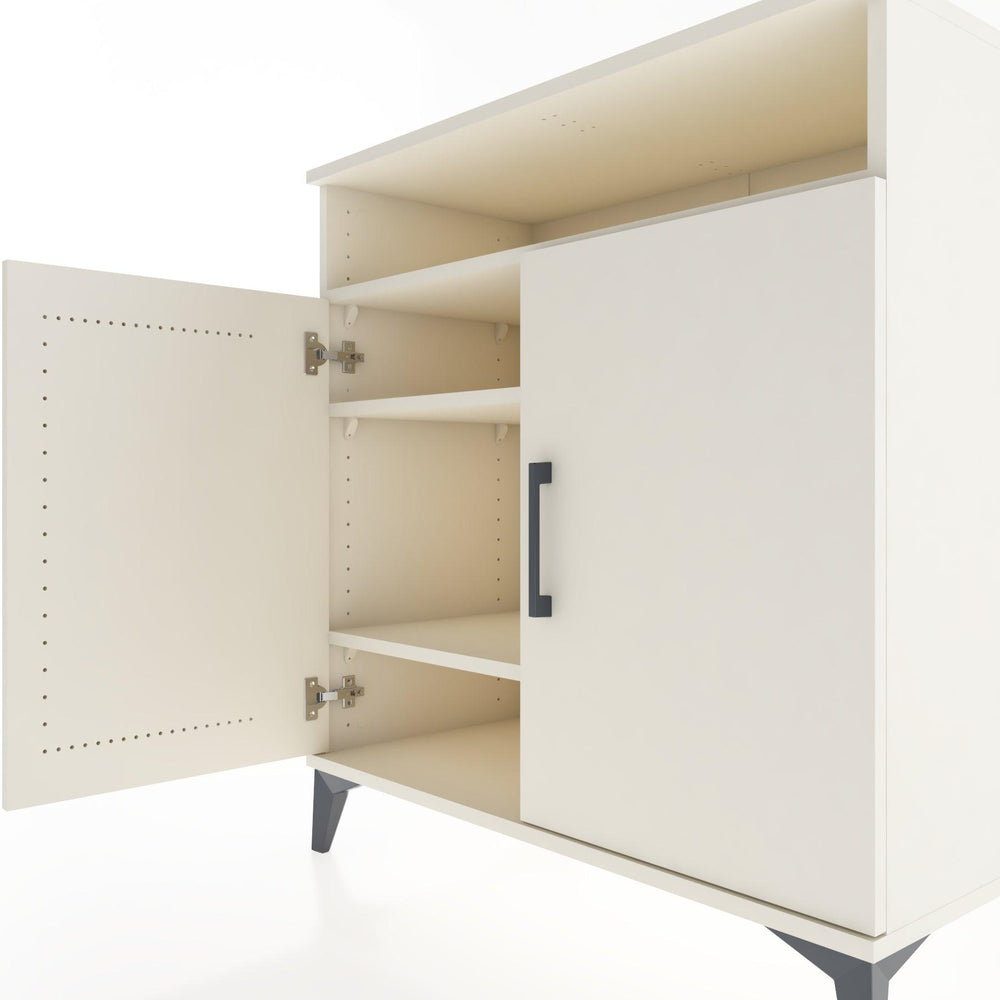 Woodntry Modüler Şifonyer Aytaşı 88x44x84 cm Kapaklı ve Raflı KR83-1