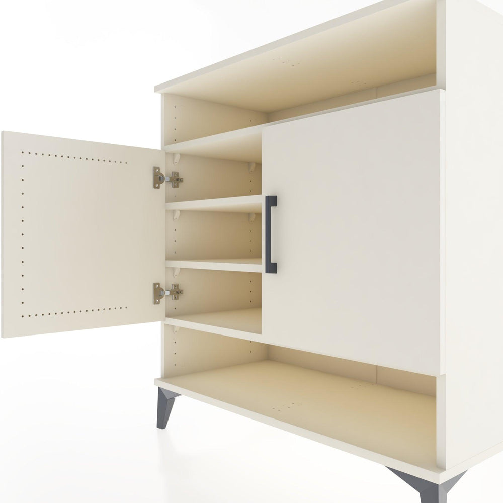 Woodntry Modular Dresser Moonstone 88x44x84 cm with Cover and Shelf KR67-1