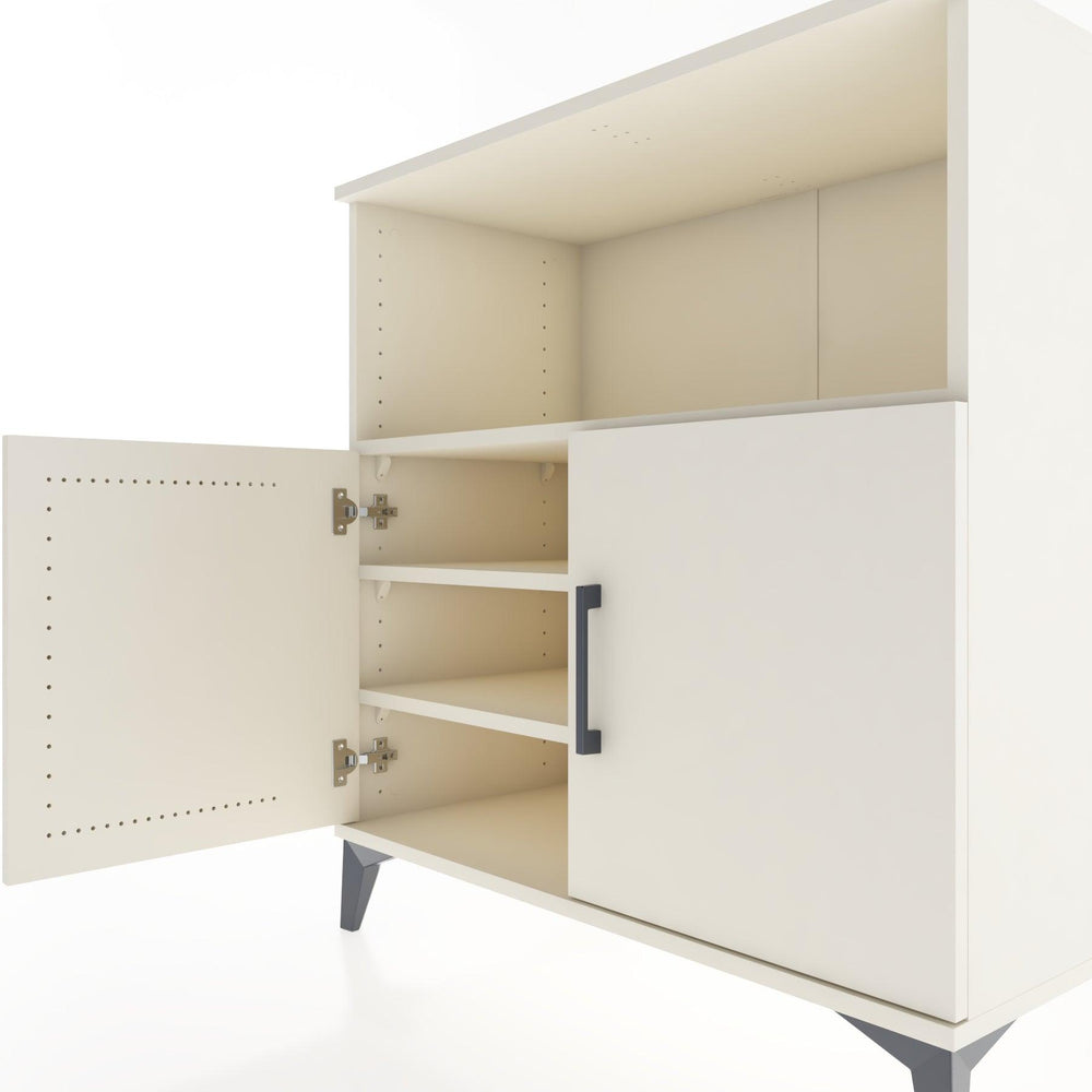 Woodntry Modular Dresser Moonstone 88x44x84 cm with Cover and Shelf KR40-1