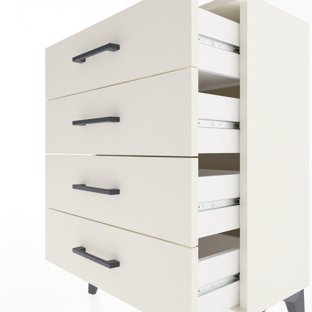 Woodntry Modüler Komodin Aytaşı 60x30x68 cm Çekmeceli C1-1