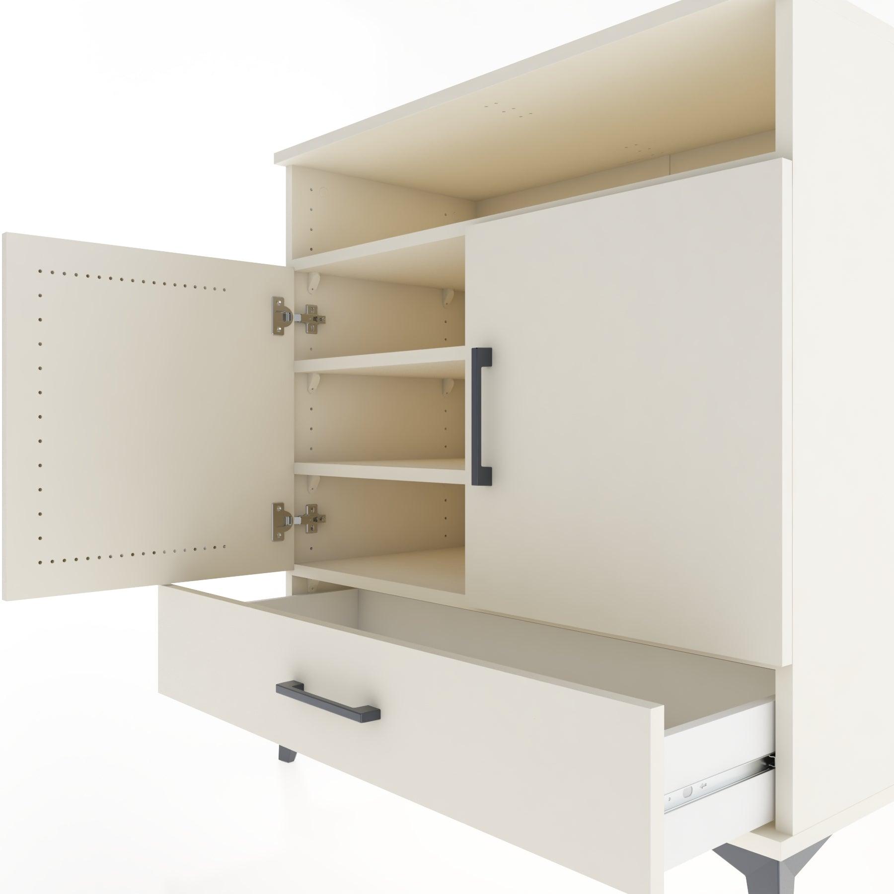 Woodntry Modular Dresser Moonstone 88x44x84 cm Functional F61-1