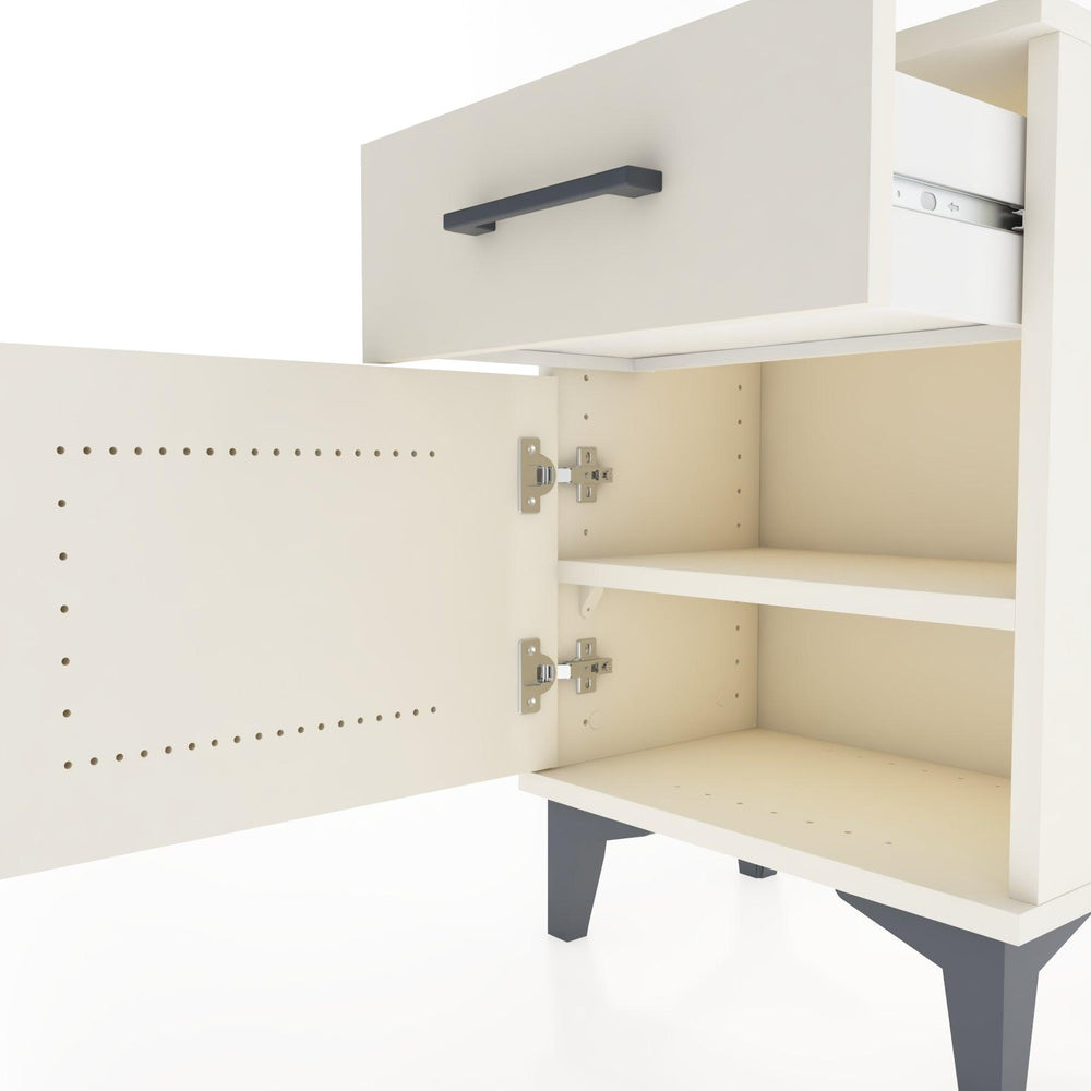 Woodntry Modüler Komodin Çekmece ve Kapaklı 44x30x52 cm Aytaşı - Woodntry