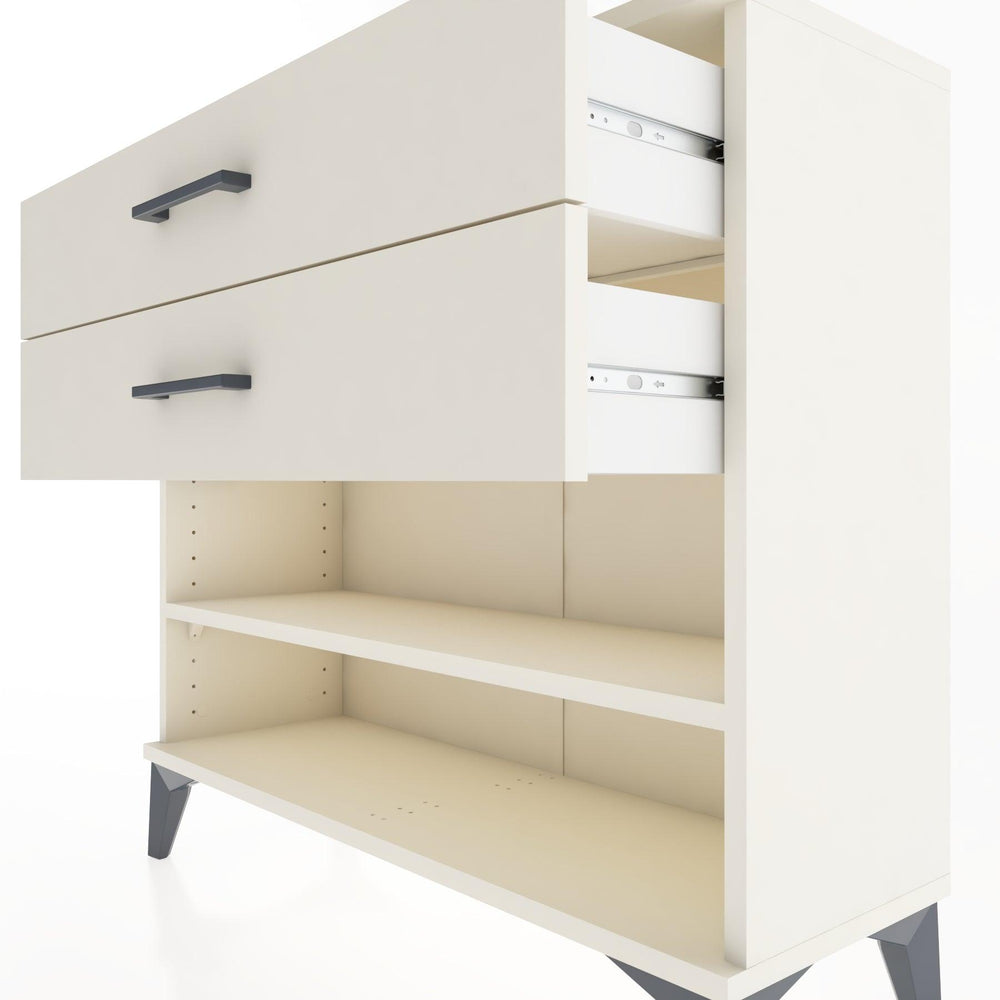 Woodntry Modüler Şifonyer İki Çekmeceli V1 88x30x68 cm Aytaşı - Woodntry