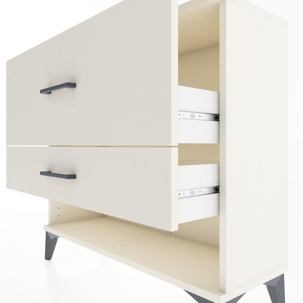 Woodntry Modüler Şifonyer İki Çekmeceli V5 88x30x68 cm Aytaşı - Woodntry