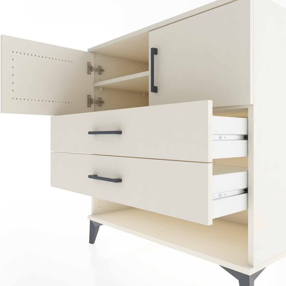 Woodntry Modüler Şifonyer Aytaşı 88x44x84 cm Fonksiyonel F99-1