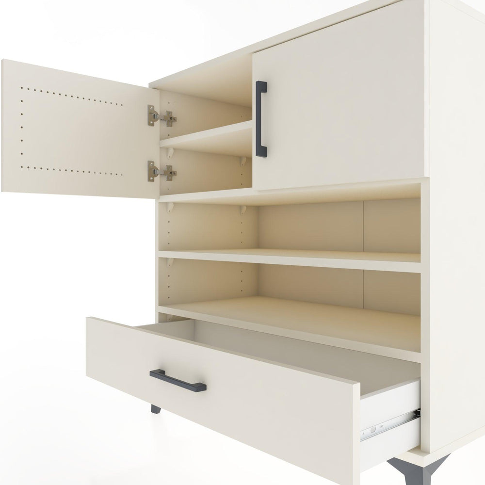 Woodntry Modular Dresser Moonstone 88x44x84 cm Functional F93-1