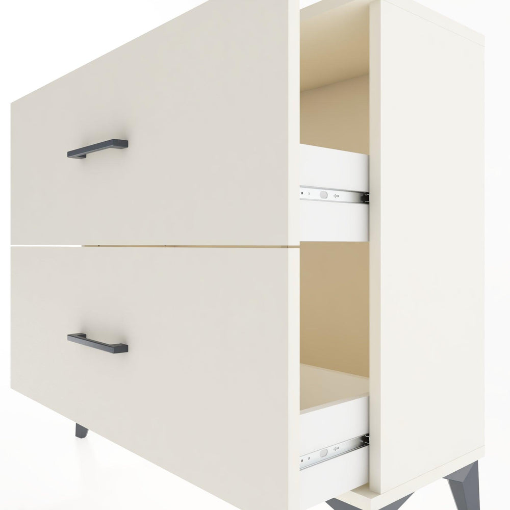 Woodntry Modüler Şifonyer İki Çekmeceli V4 88x30x68 cm Aytaşı - Woodntry