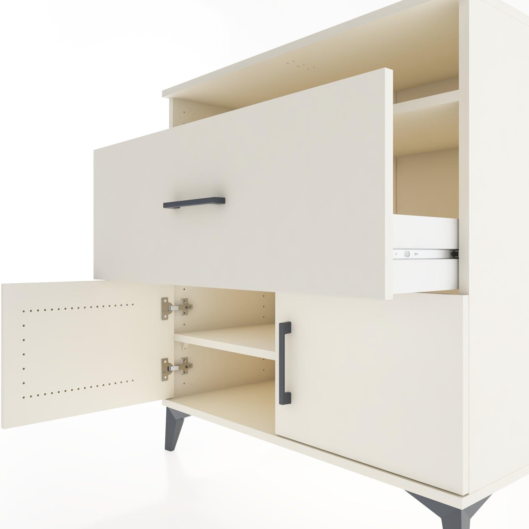 Woodntry Modular Dresser Moonstone 88x44x84 cm Functional F117-1