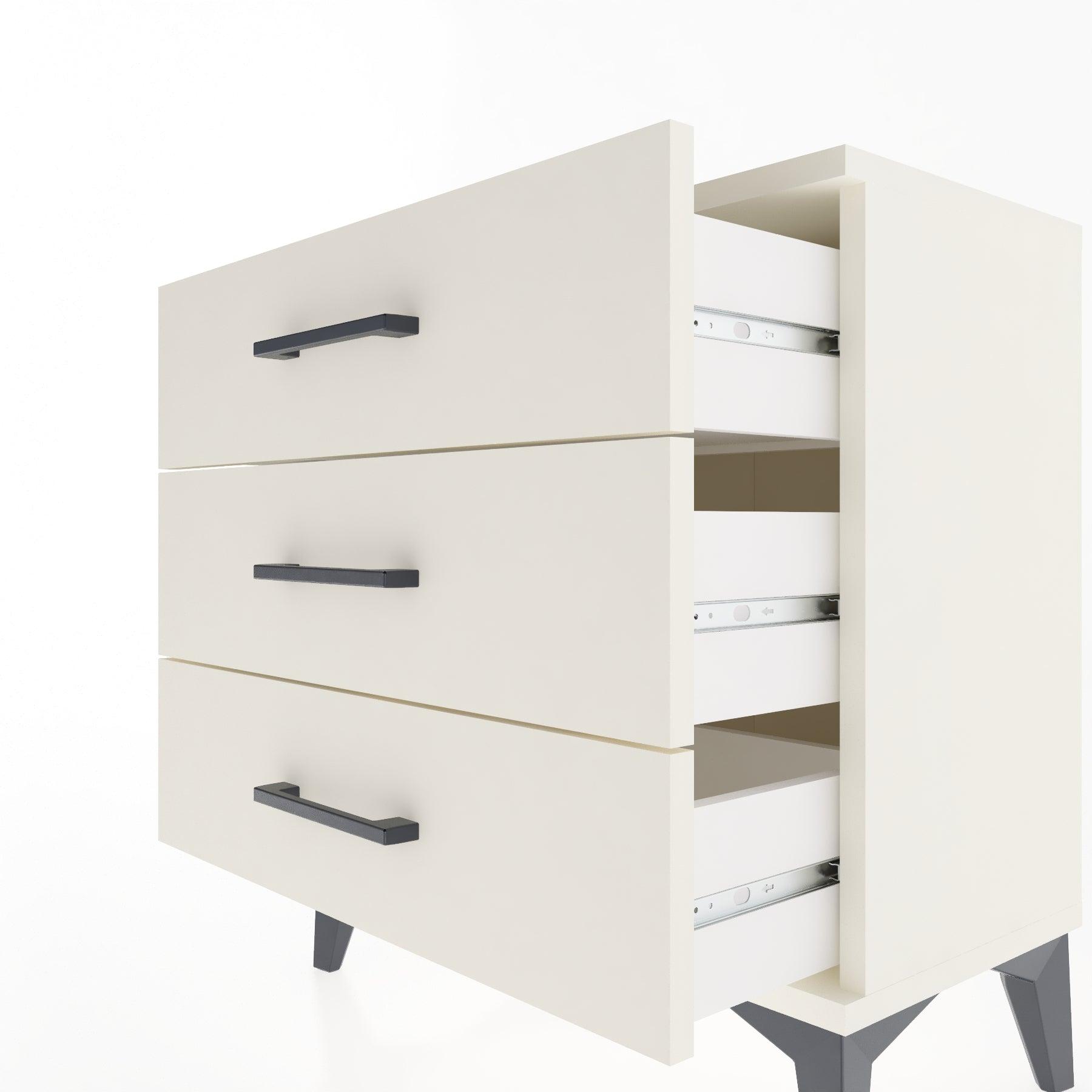 Woodntry Modular Nightstand Moonstone 60x30x52 cm Drawer C1-1